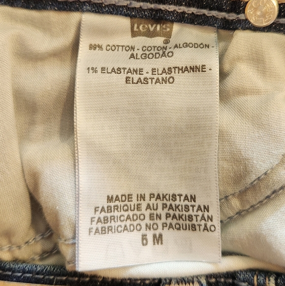 Levi's Genuinely Crafted Low Rise Bootcut Jeans early 2000's, size 5 M - Picture 8 of 10